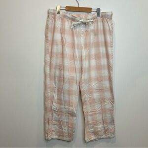 ☀️ 3/$15 George Women’s Pajama Pants Pink Plaid Flannel